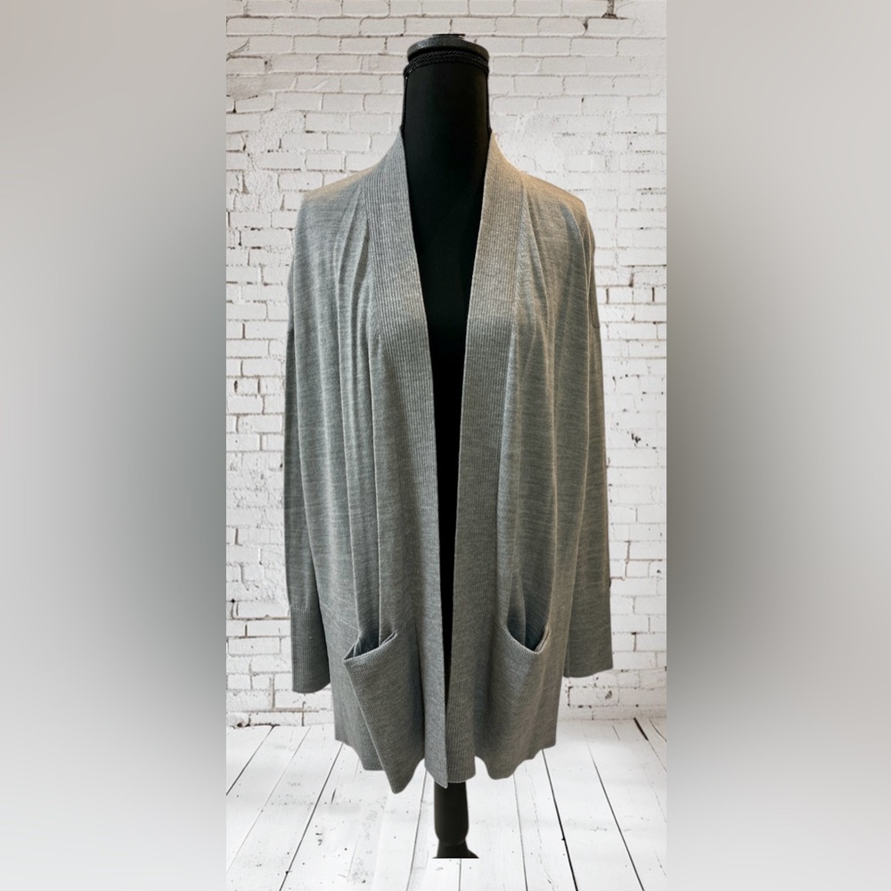 Ann Taylor Heather Gray Women's Cardigan